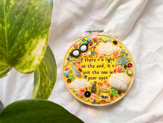 YOUNG GOD halsey charm embroidery