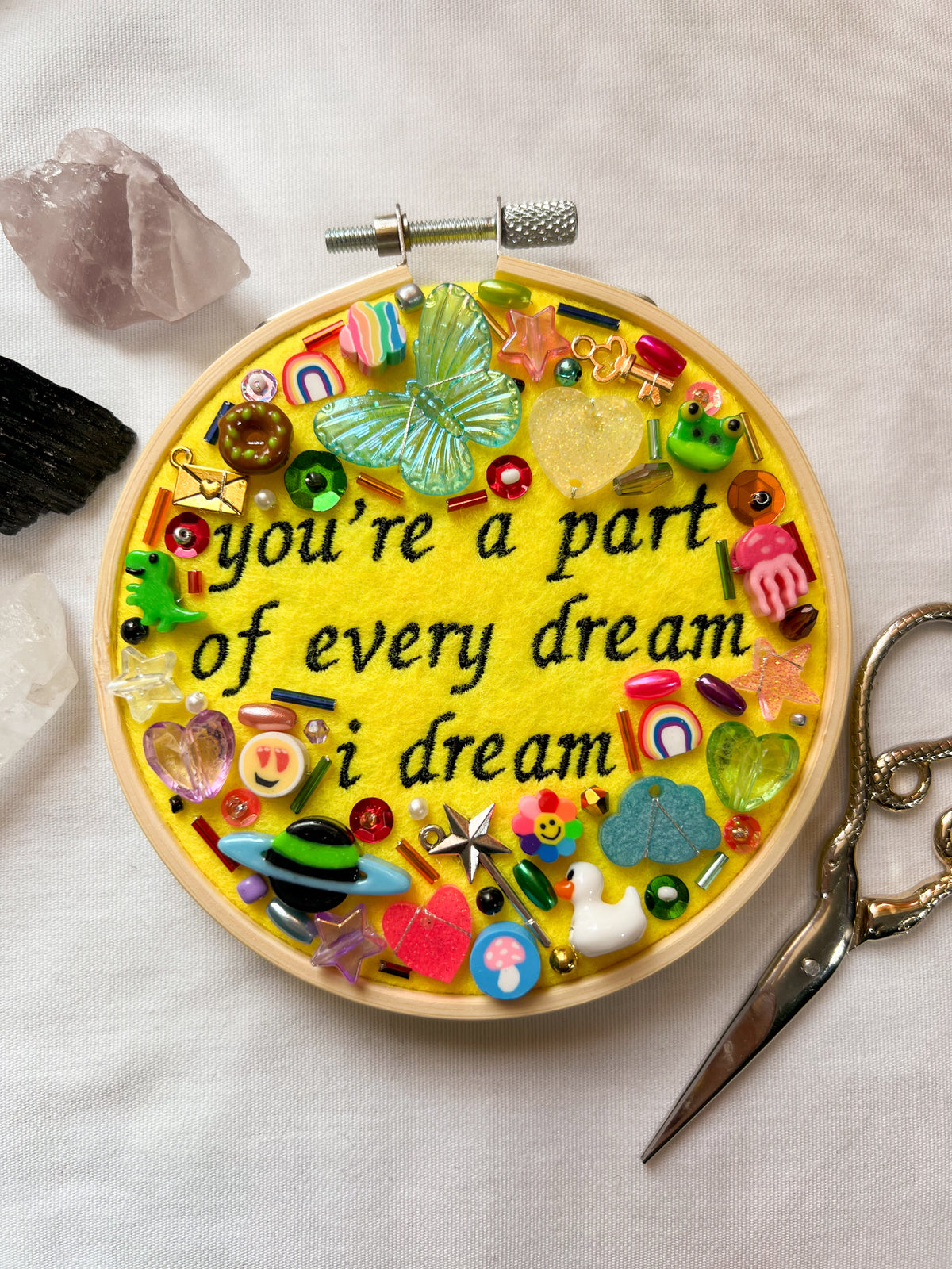 HIGHLIGHT OF MY LIFE dolly parton charm embroidery