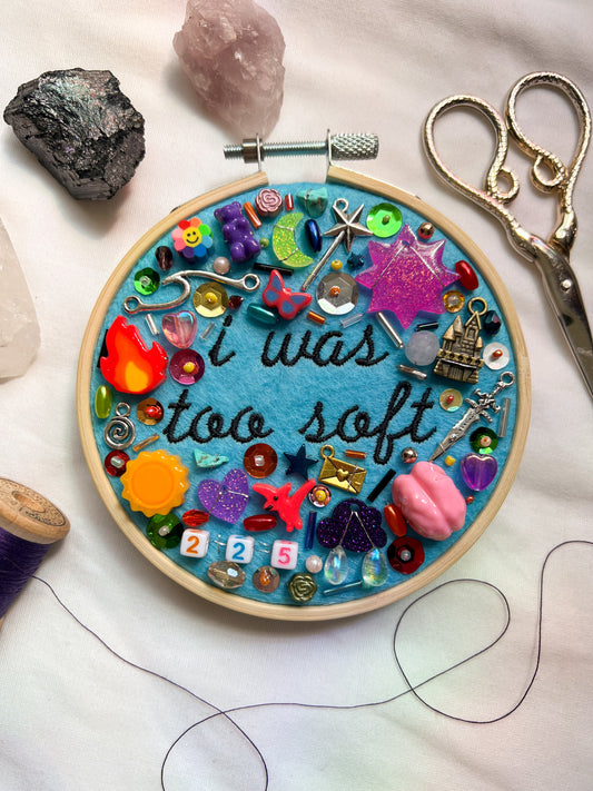 LOGICAL olivia rodrigo charm embroidery