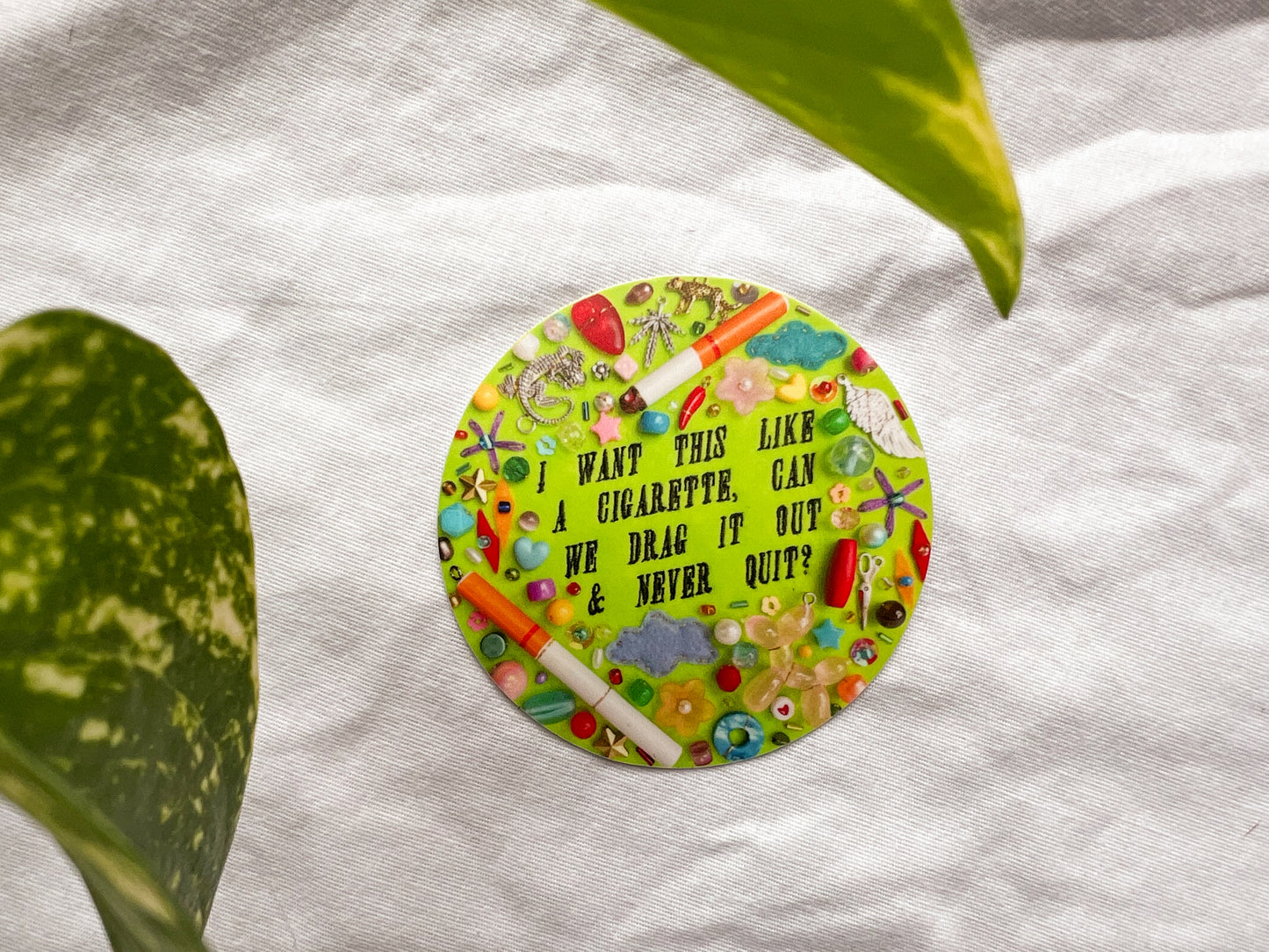 chappell roan charm stickers