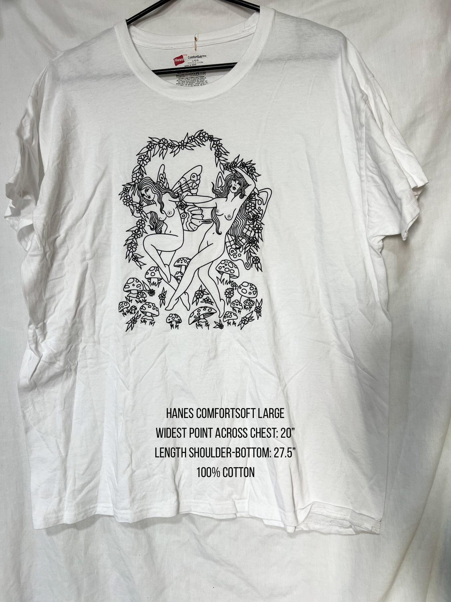fairy ring screen-print shirts