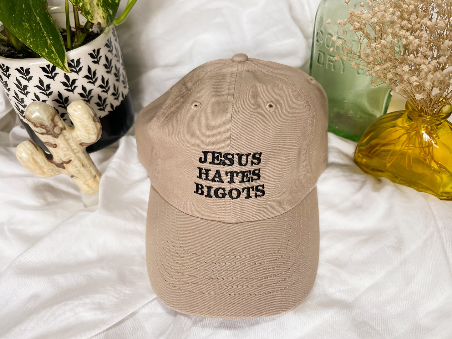 jesus hates bigots cap (PREORDER)