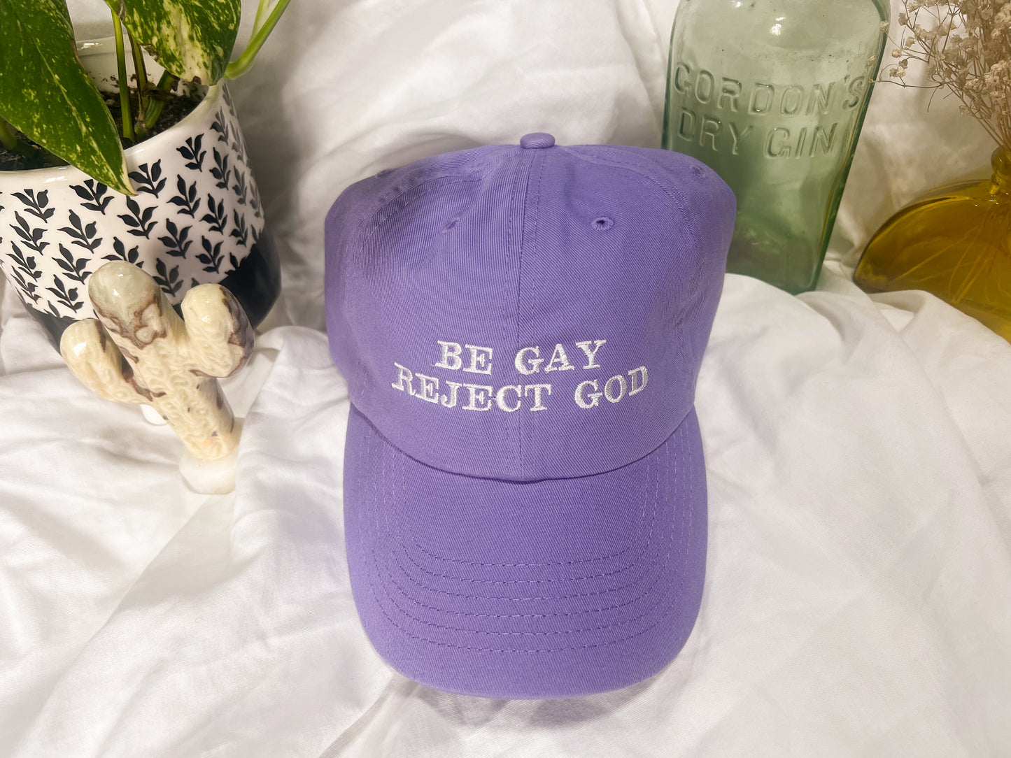 be gay reject god cap (PREORDER)