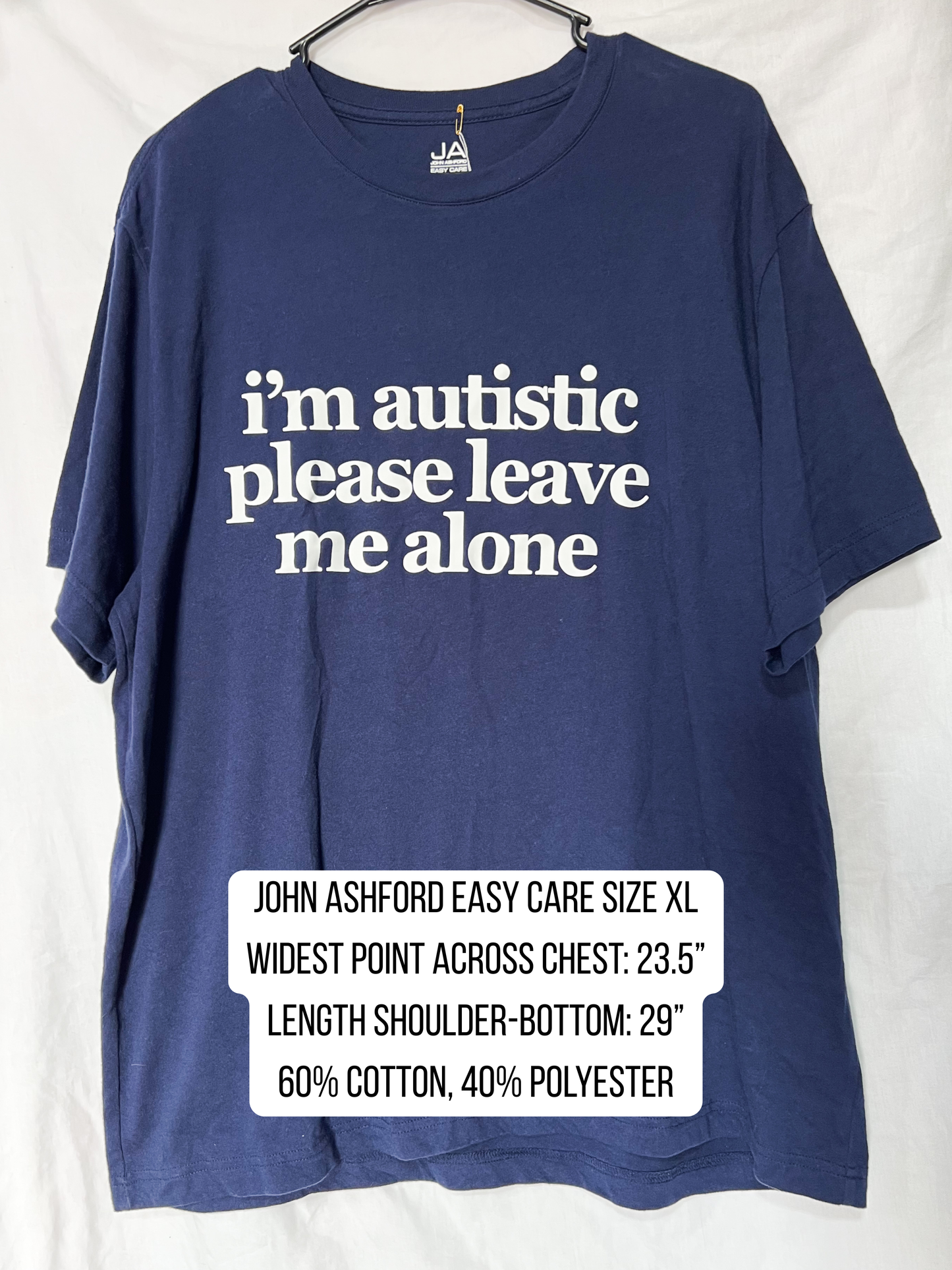 i’m autistic screen-print shirts