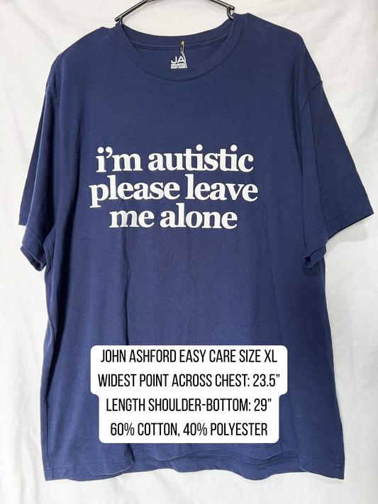 i’m autistic screen-print shirts