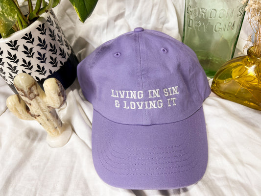 living in sin cap (PREORDER)