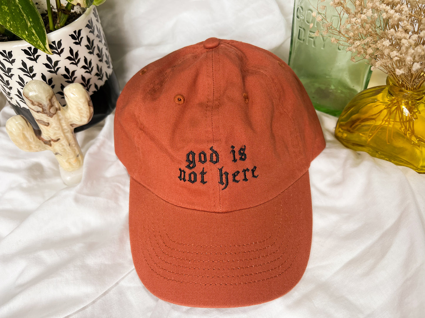 god is not here cap (PREORDER)