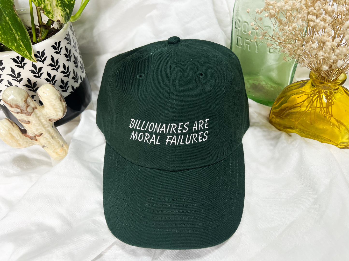 billionaires are moral failures cap (PREORDER)