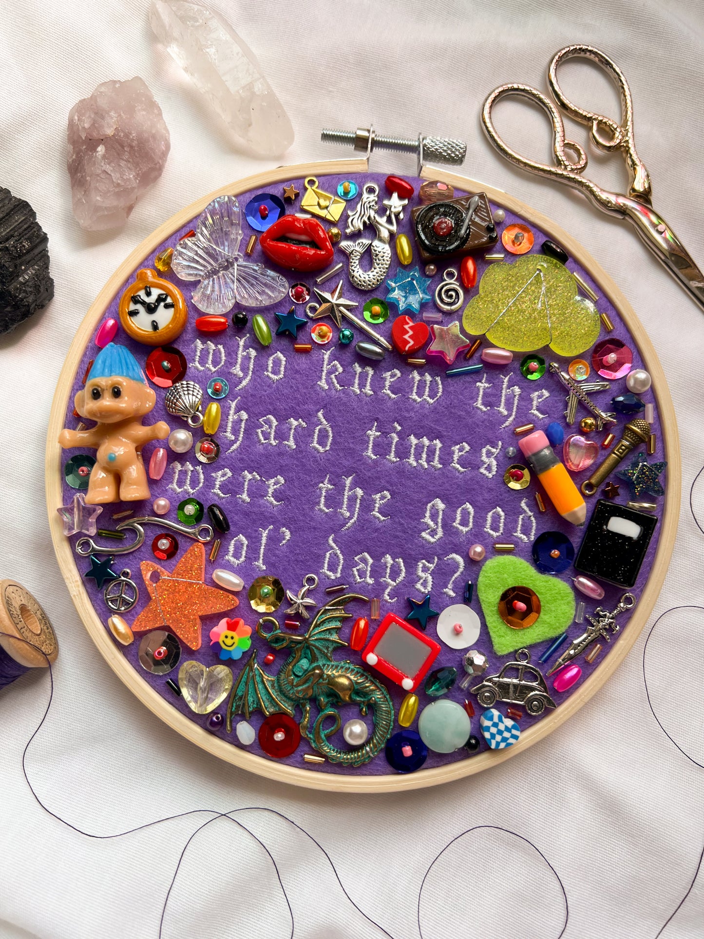 GOOD OL' DAYS hayley williams charm embroidery