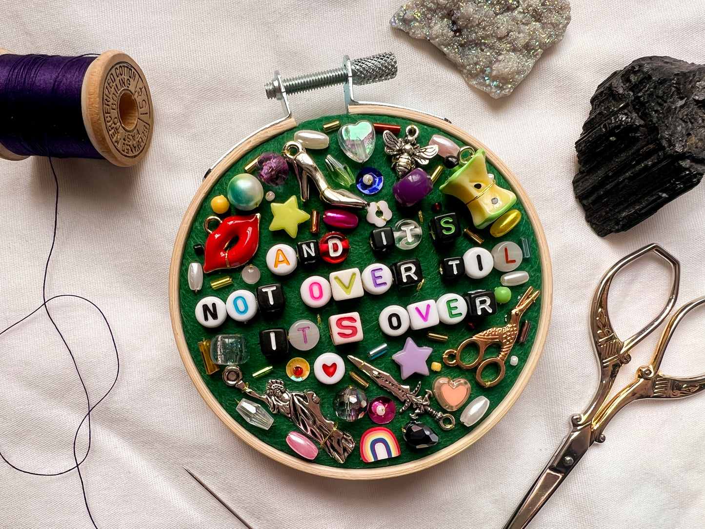 THE SUBWAY chappell roan charm embroidery *mini* (and it's not over)