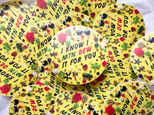 sabrina carpenter espresso charm stickers