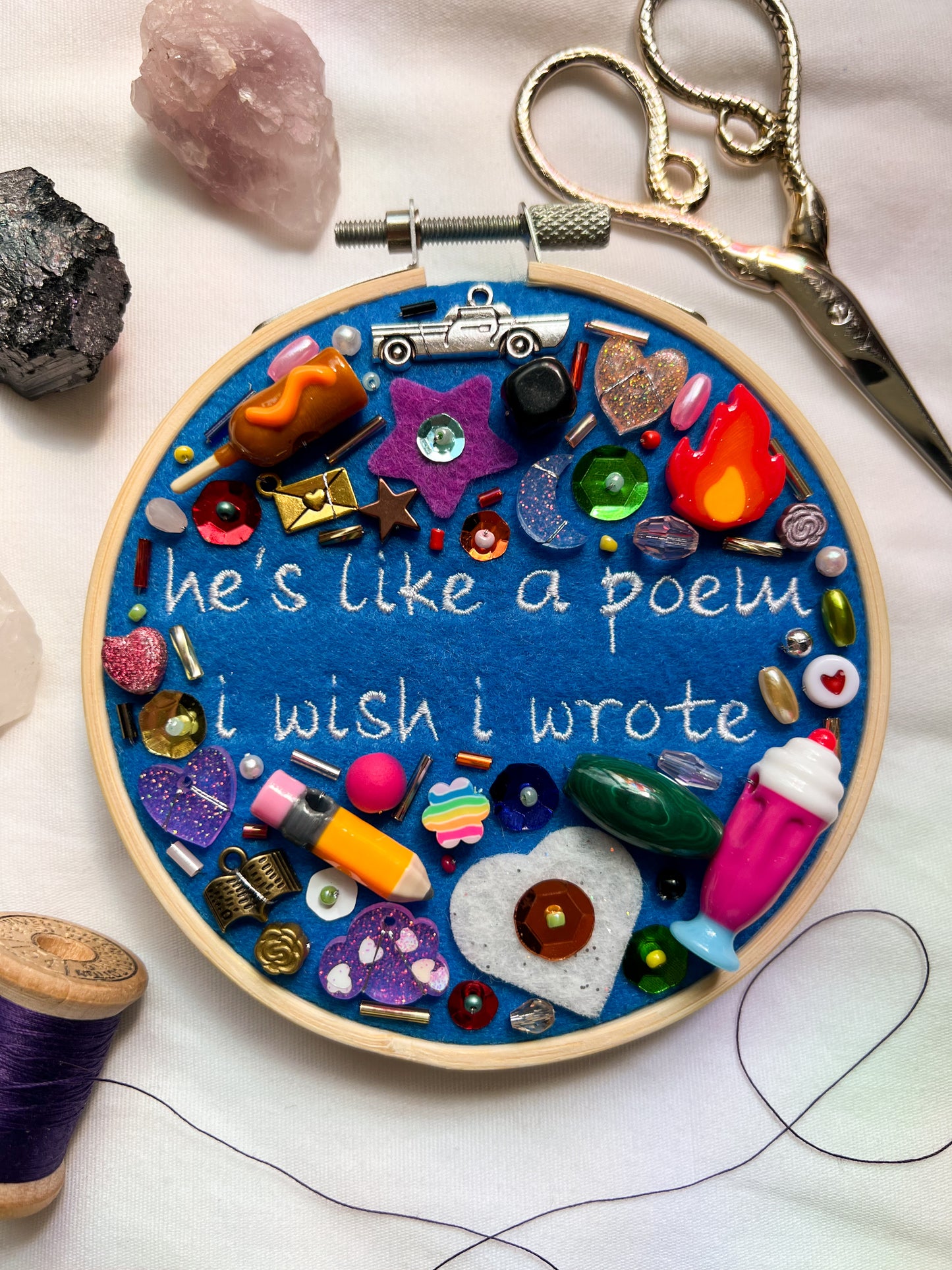 SO AMERICAN olivia rodrigo charm embroidery