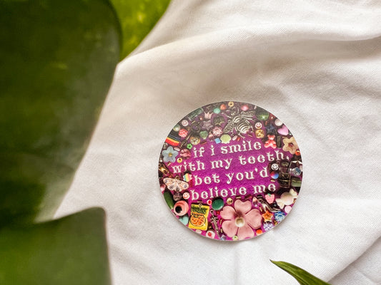 paramore charm stickers