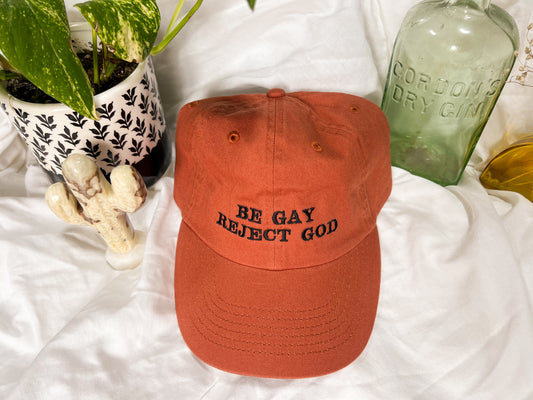 be gay reject god cap (PREORDER)