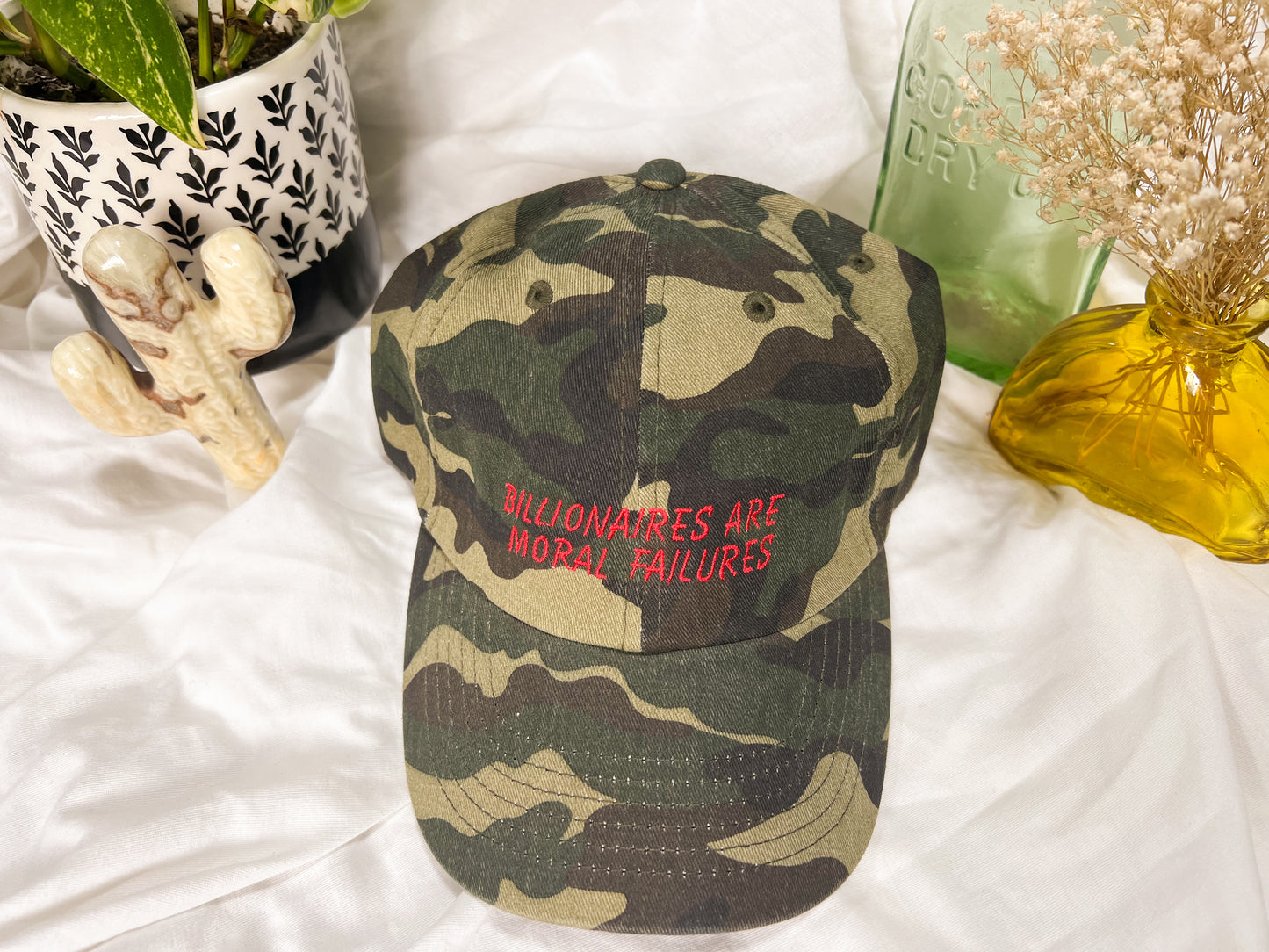 billionaires are moral failures cap (PREORDER)