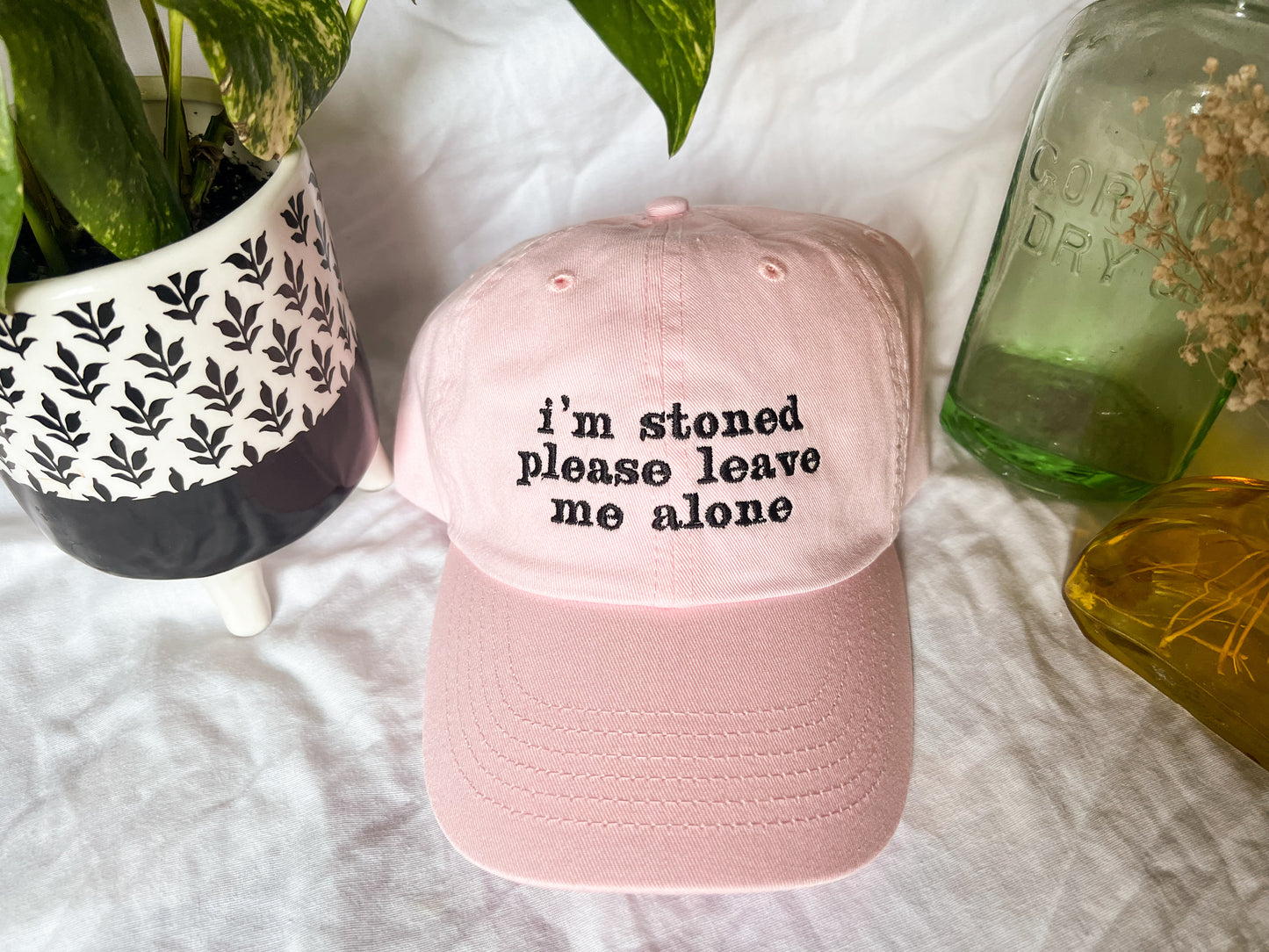 i'm stoned please leave me alone cap (PREORDER)