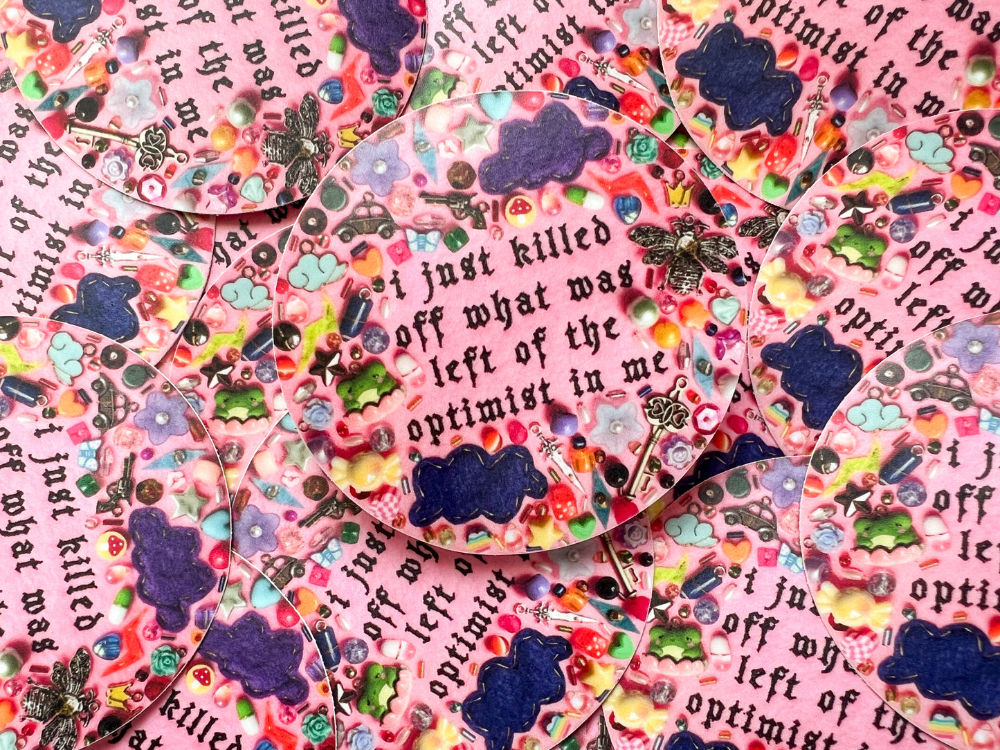 paramore charm stickers