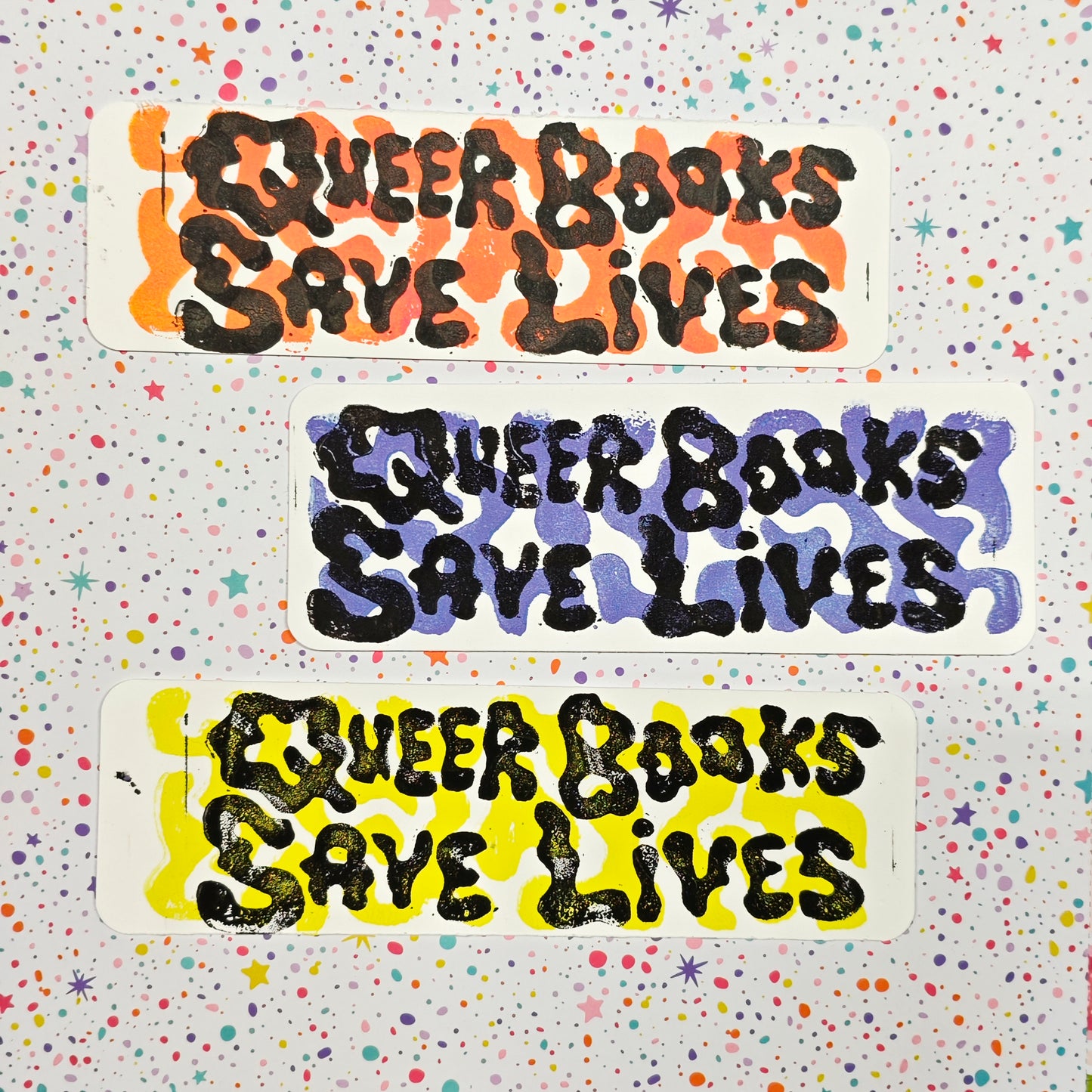 Queer Books Save Lives Bookmark - FalkenCraft