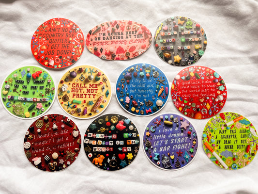 chappell roan charm stickers