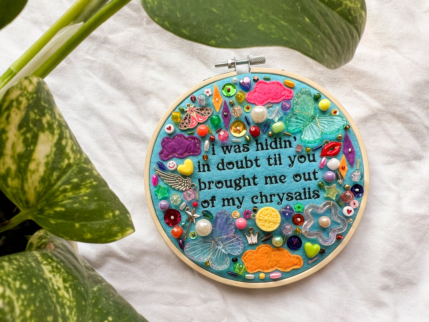BUTTERFLIES kacey musgraves charm embroidery