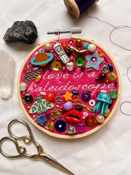 KALEIDOSCOPE chappell roan charm embroidery