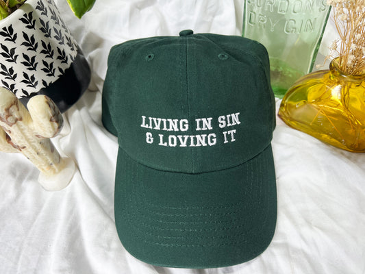 living in sin cap (PREORDER)