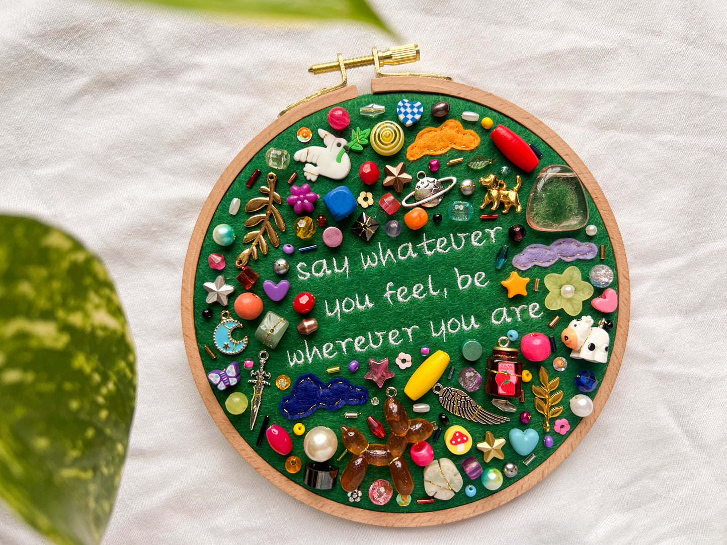 YOU'RE GONNA GO FAR noah kahan charm embroidery