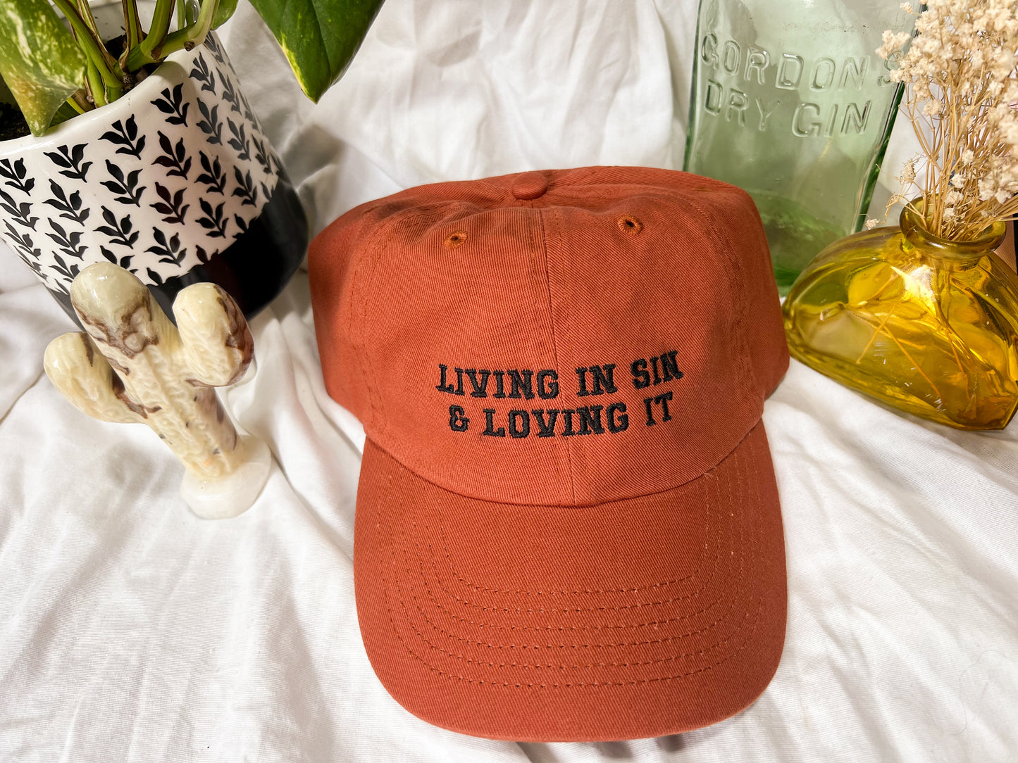 living in sin cap (PREORDER)