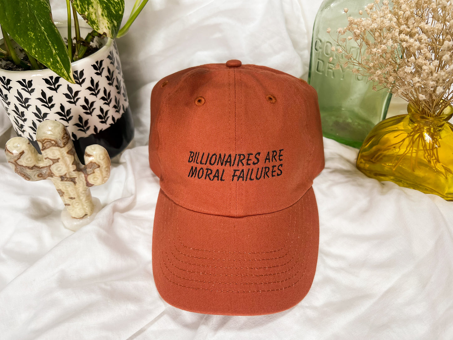 billionaires are moral failures cap (PREORDER)