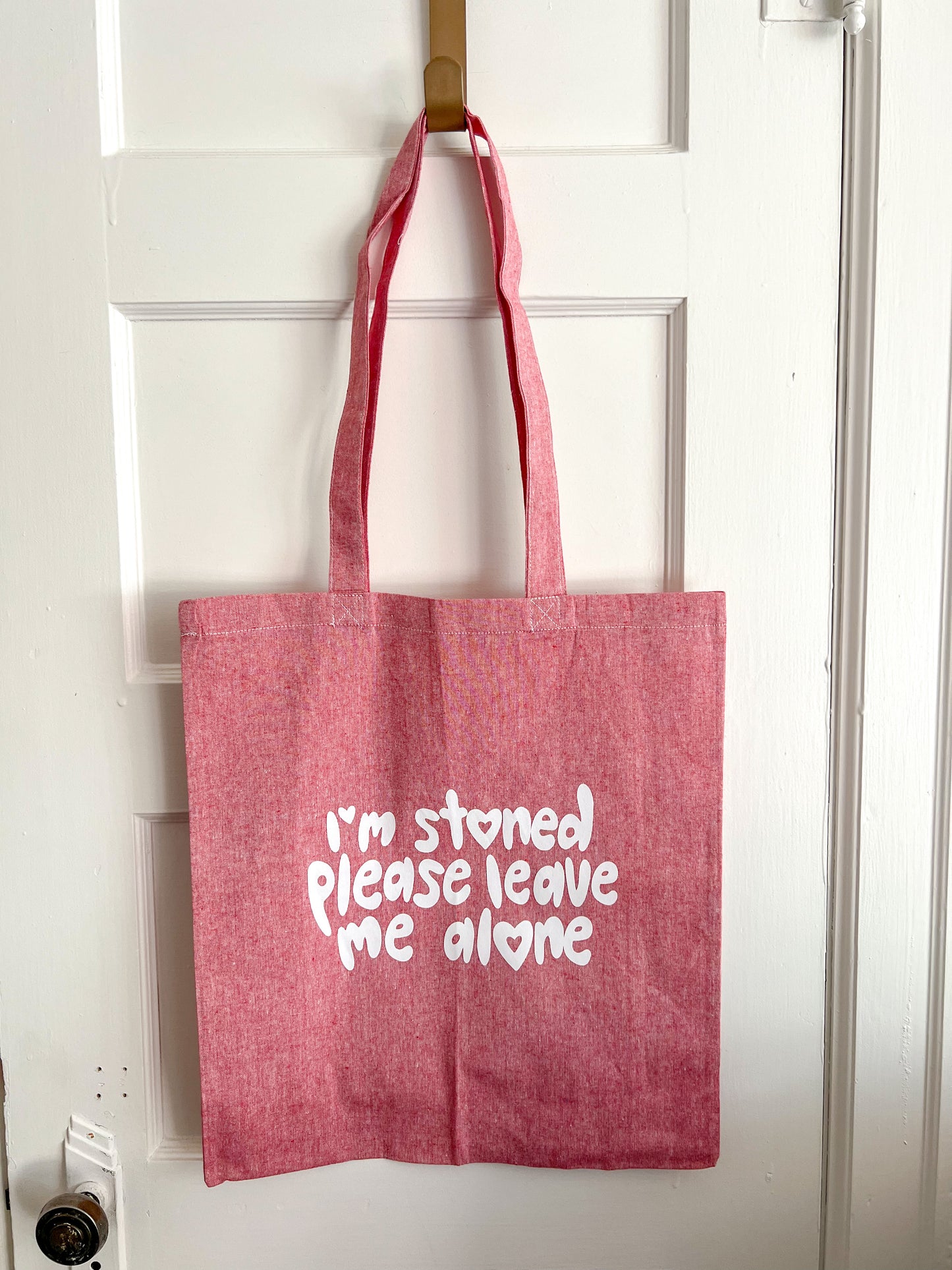 i’m stoned tote bag