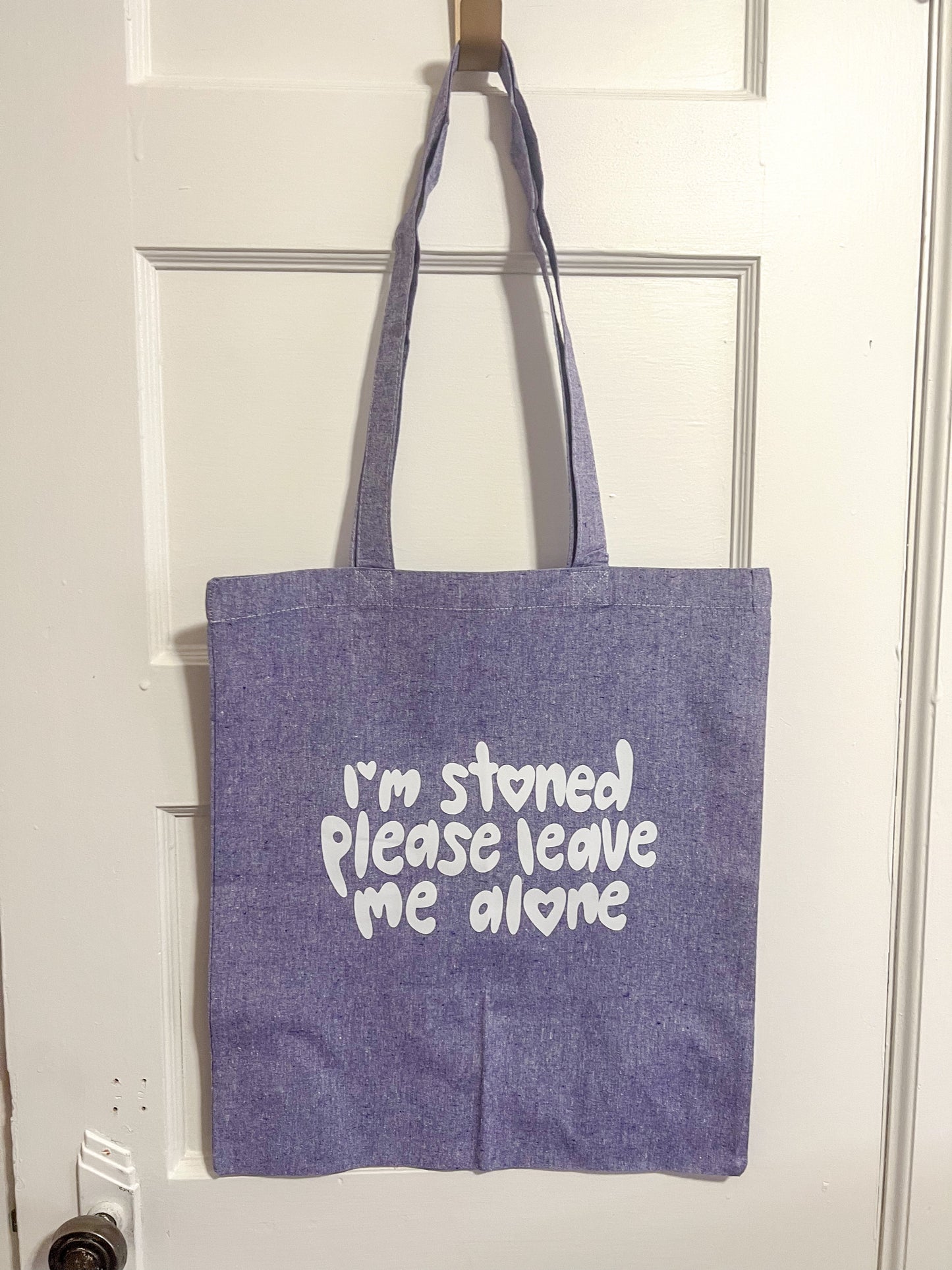 i’m stoned tote bag