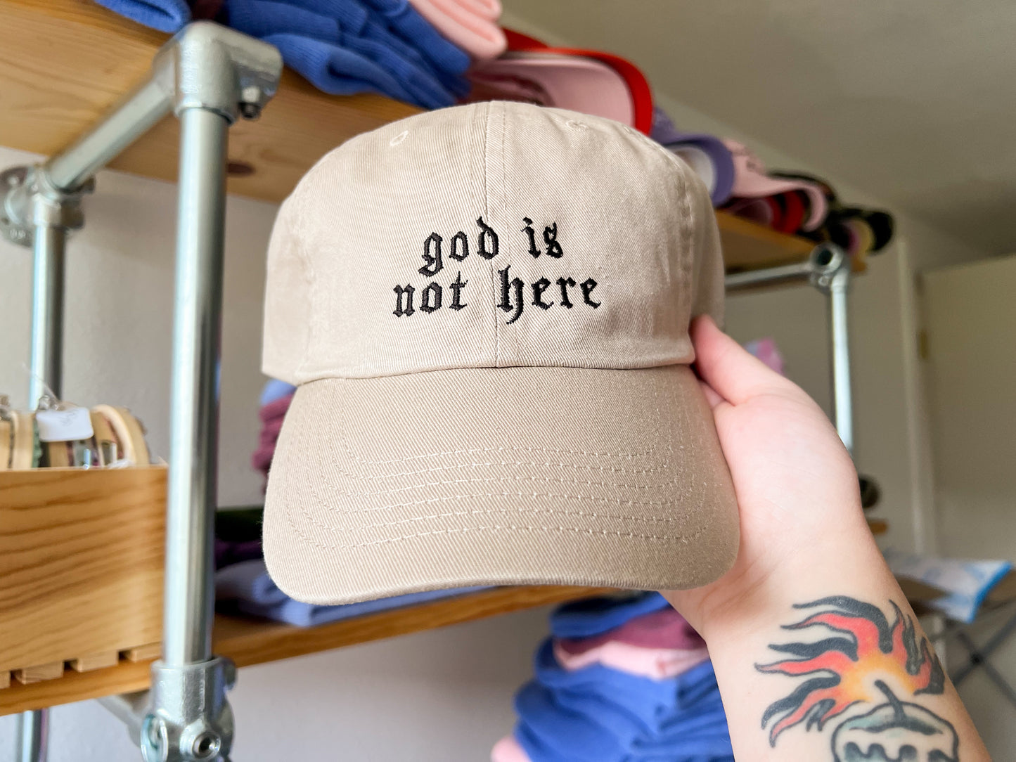 god is not here cap (PREORDER)