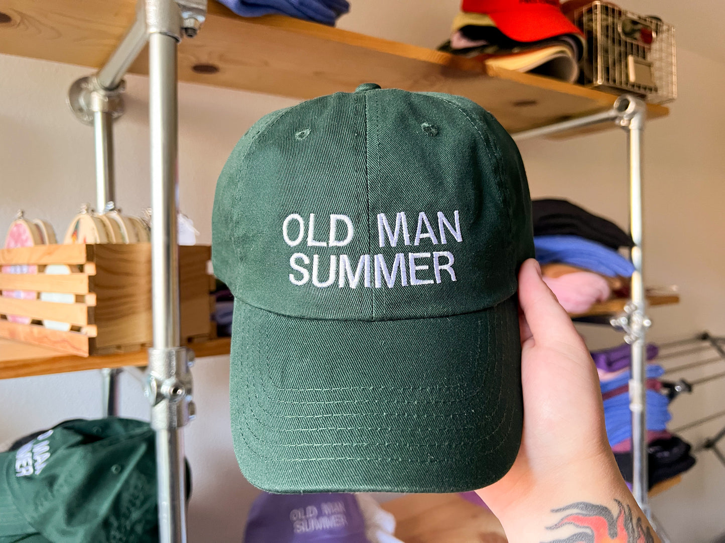 old man summer cap (PREORDER)