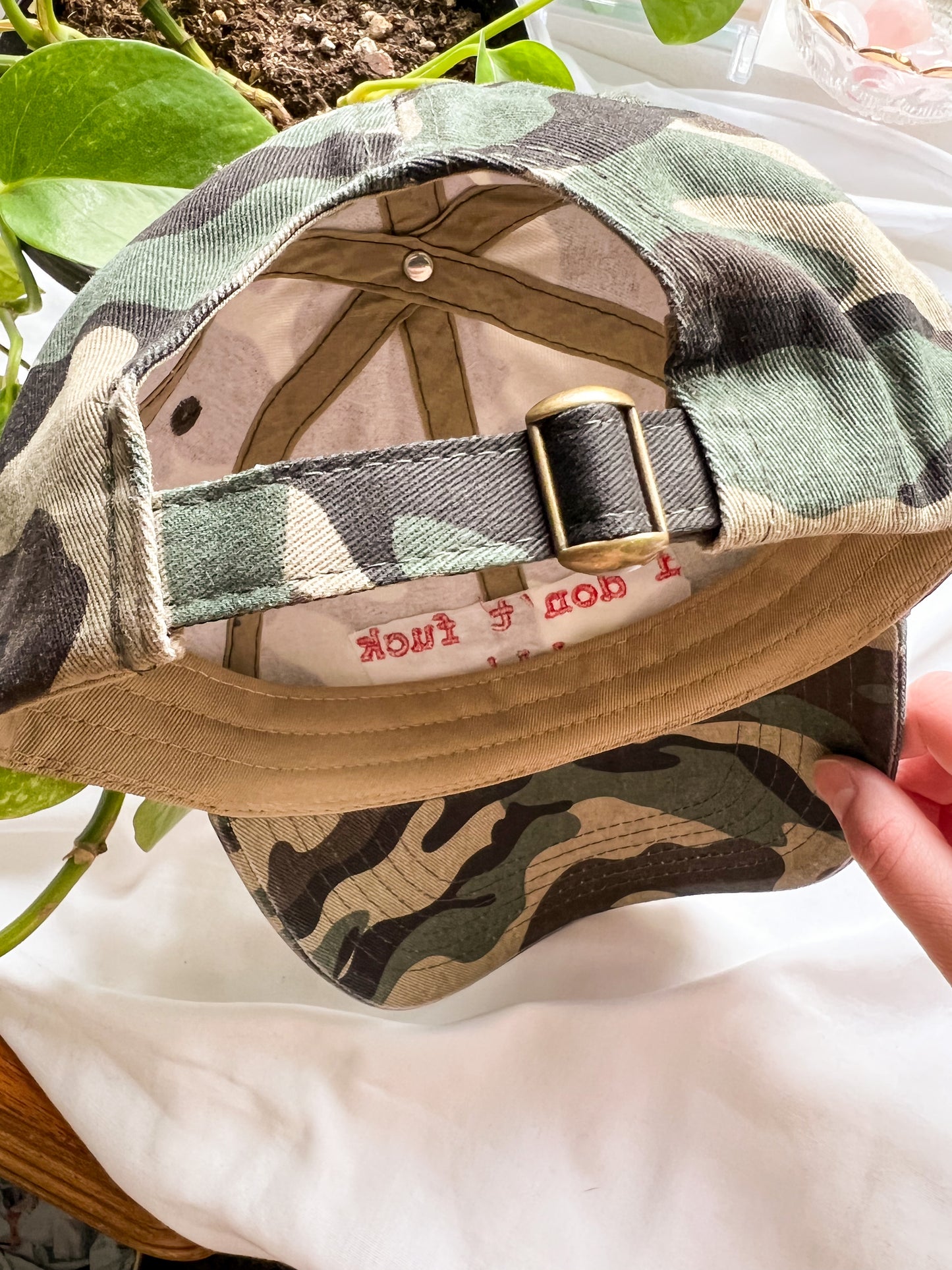 i don't fuck conservatives cap (PREORDER)