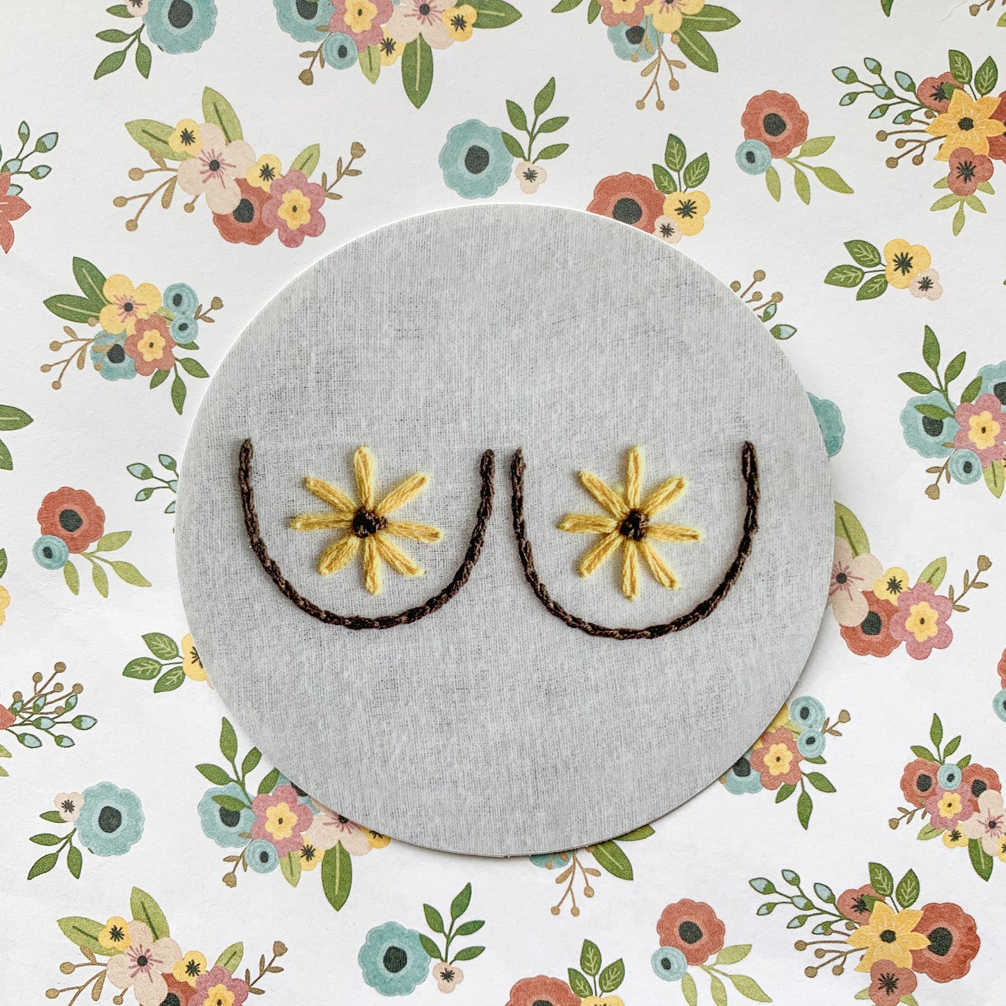 sunflower boobies sticker