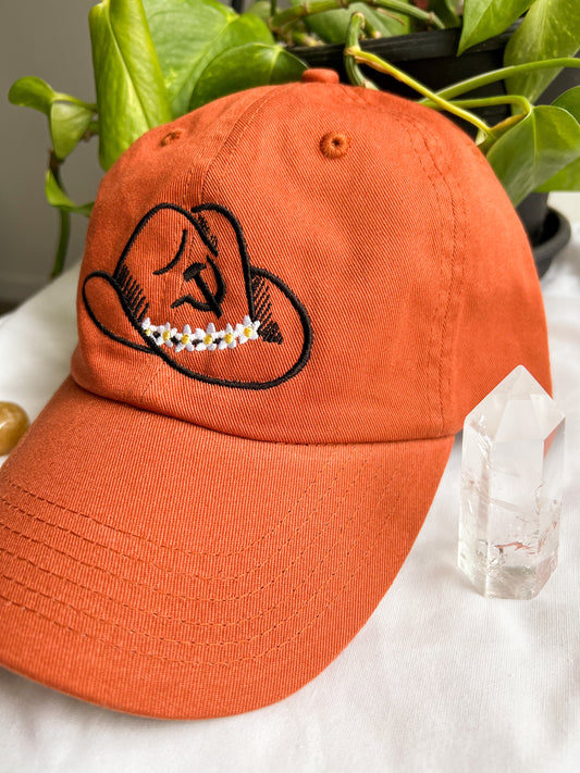 commie cowpoke cap (burnt orange-PREORDER)