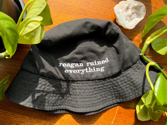 reagan ruined everything bucket hats (PREORDER)