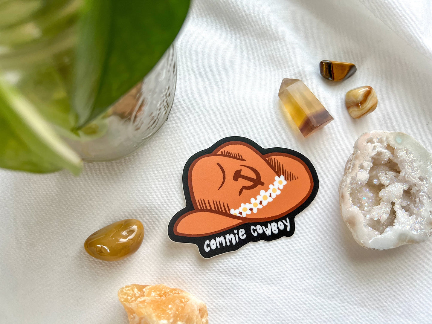 commie cowpoke stickers