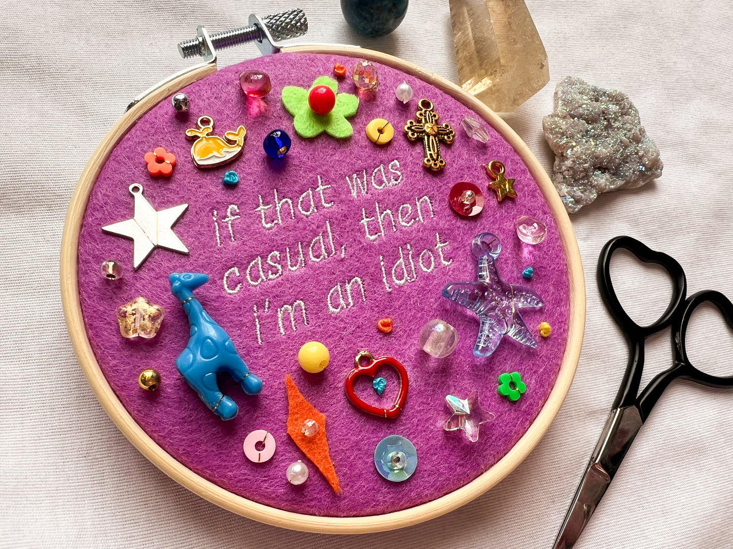 SHARPEST TOOL sabrina charm embroidery hoop