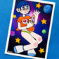cosmic cutie print - odd moss studio