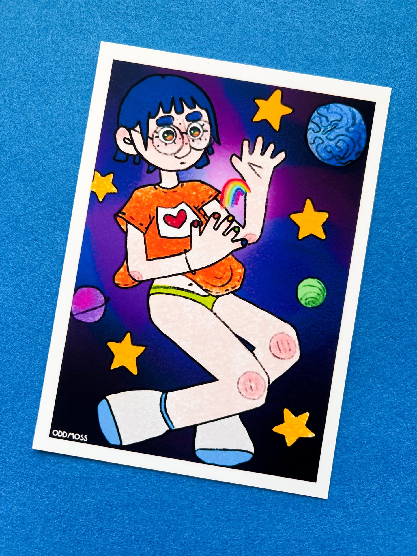 cosmic cutie print - odd moss studio