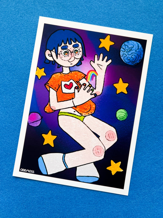 cosmic cutie print - odd moss studio