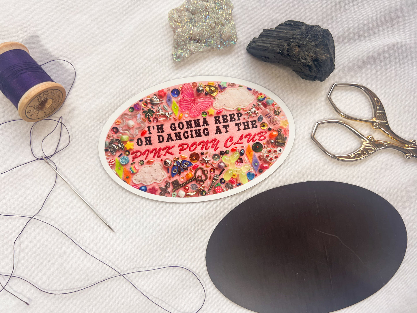 pink pony club chappell roan charm magnets