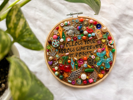 FOLLOW YOUR ARROW kacey musgraves charm embroidery