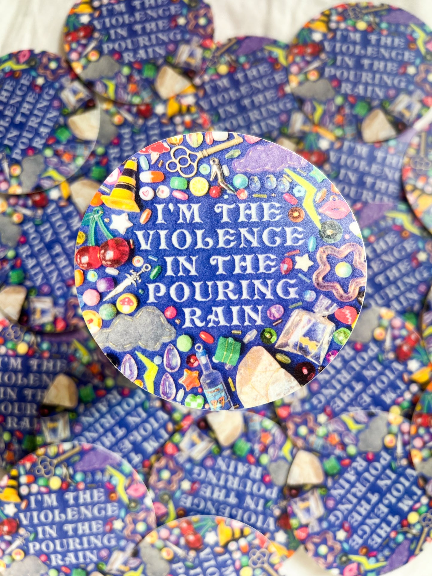 halsey charm stickers