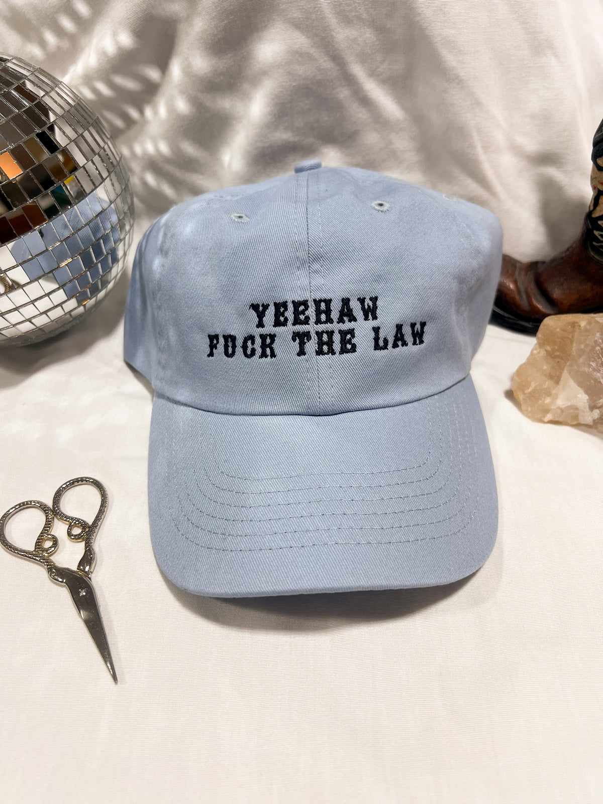 yeehaw fuck the law cap (PREORDER)
