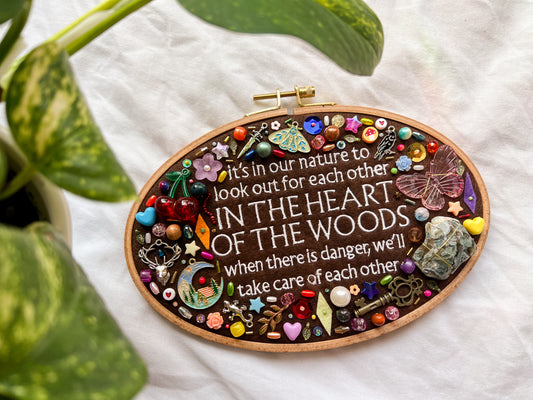 HEART OF THE WOODS kacey musgraves charm embroidery