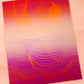 lesbian flag abstract figure print - odd moss studio