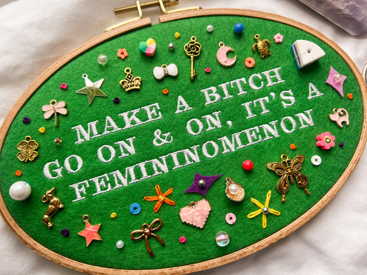 FEMININOMENON chappell roan embroidery