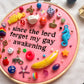 SLIM PICKINS sabrina charm embroidery hoop